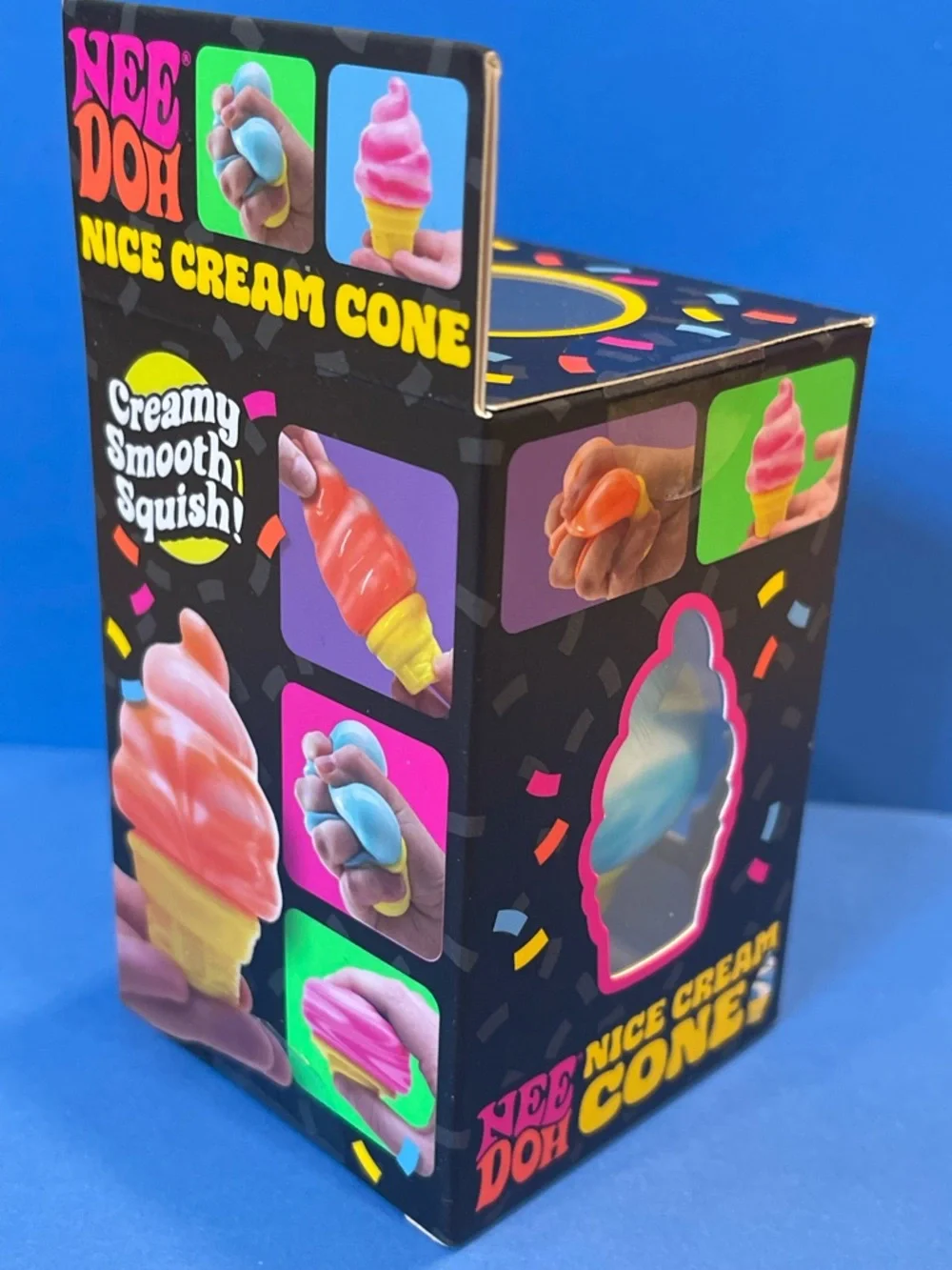 Needoh Nice Cream Cone - Blue VIRAL SQUISHY - Picture 3 of 6